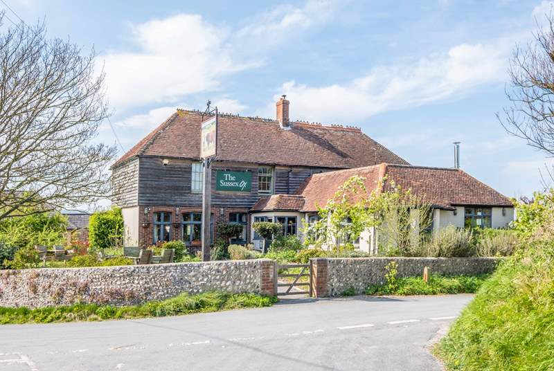 Take a short stroll to the pub - The Sussex Ox.