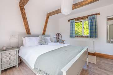 The dreamy ground floor king-size bedroom.