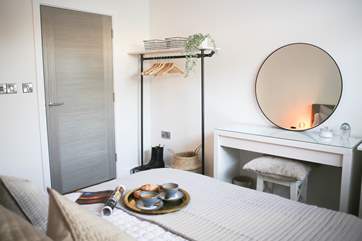 Thoughtfully designed space for your holiday clothes.