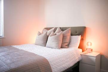You're sure to totally switch off and relax in this bedroom.