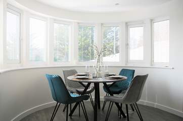 Enjoy family time around this beautiful table.