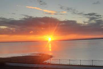 Stunning sunsets from your doorstep.