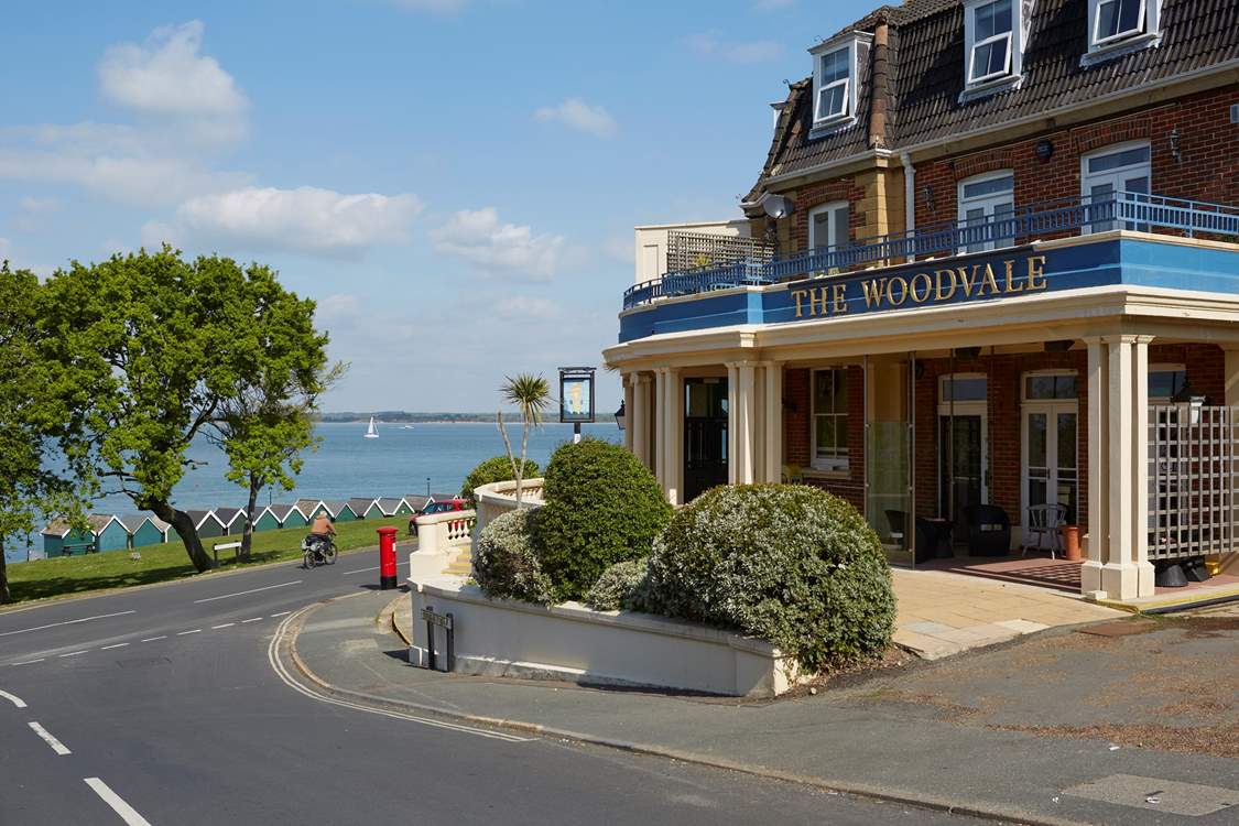 Grab a bite to eat at The Woodvale nearby.
