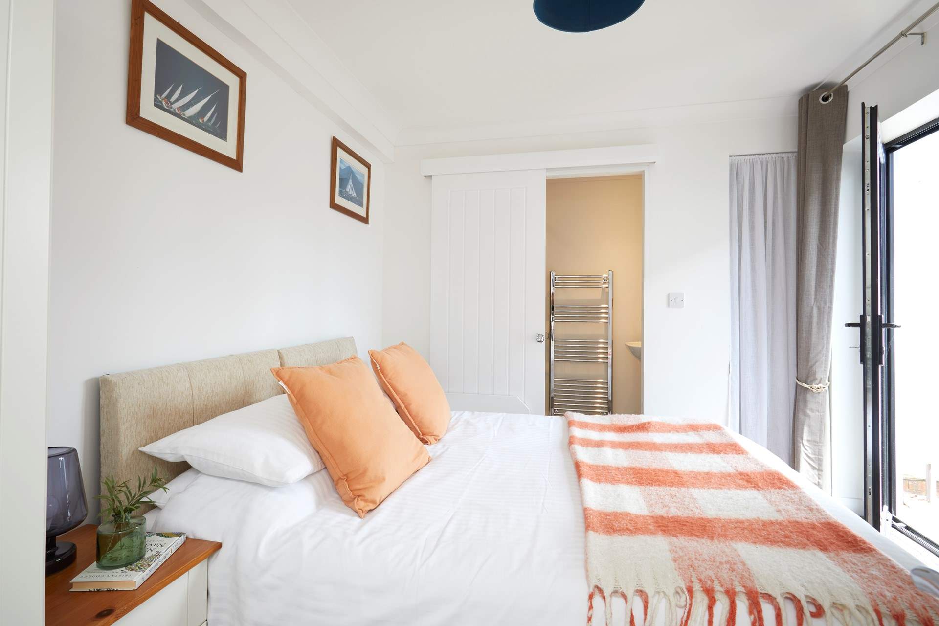 Bedroom 2 set as a king-size double.