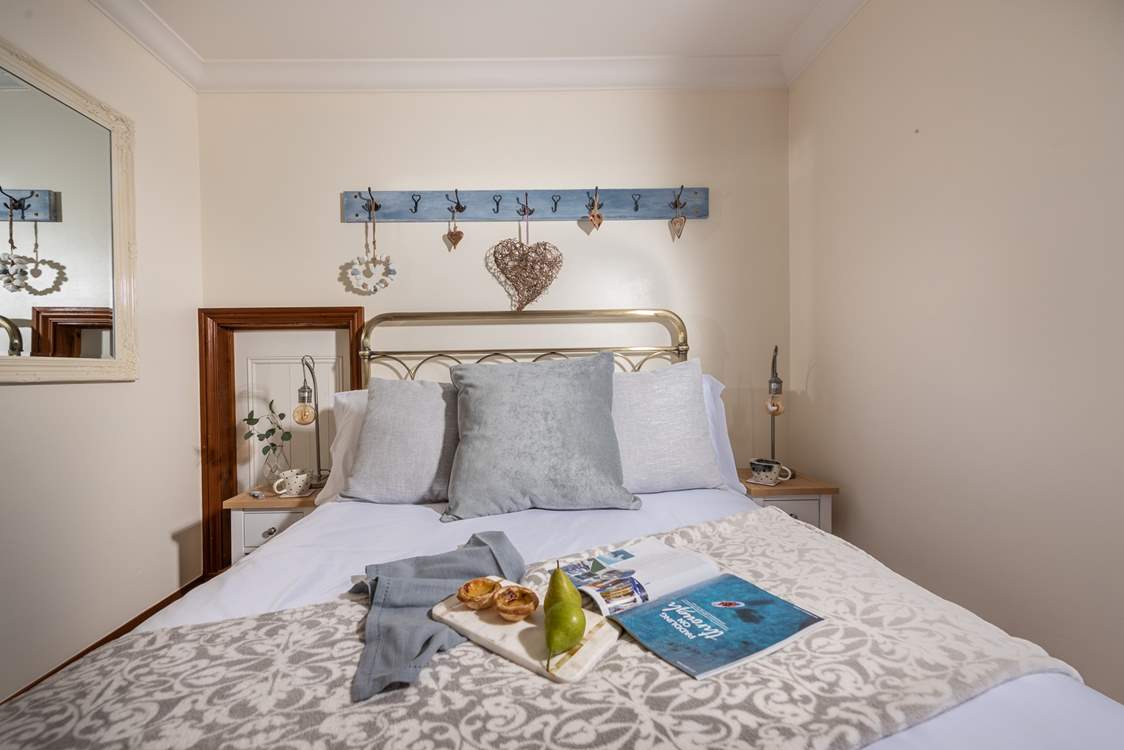 Bedroom 1 is a very pretty double room.