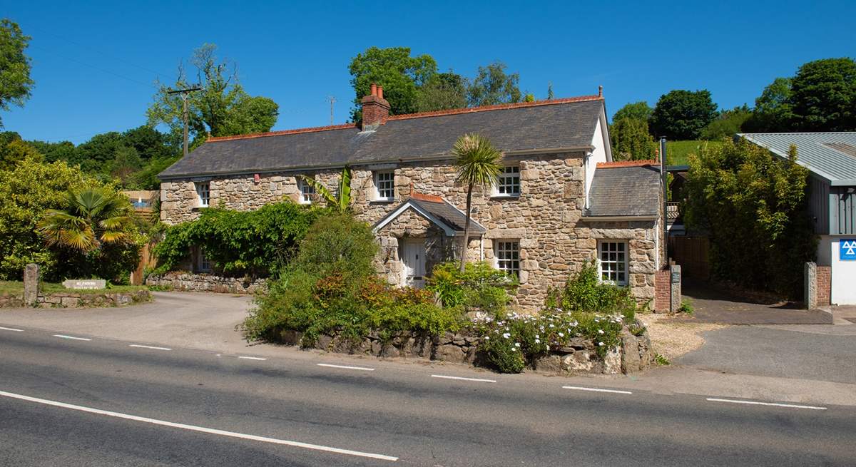 Next to Beryas Cottage is a garage specialising in renovating and customising Land Rovers - you can just see the garage to the right of the property - making it an ideal choice for any Land Rover enthusiasts!