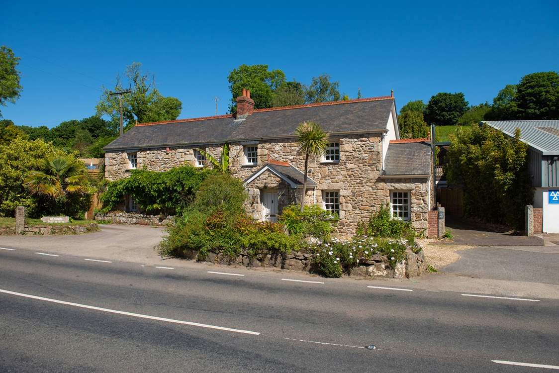 Next to Beryas Cottage is a garage specialising in renovating and customising Land Rovers - you can just see the garage to the right of the property - making it an ideal choice for any Land Rover enthusiasts!