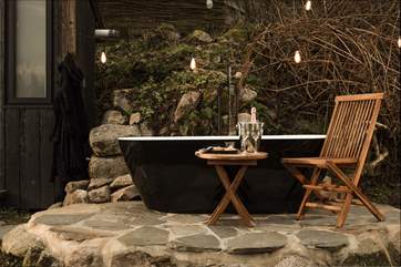 Soak in the bath tub after a day of exploring the very best of Cornwall... just the tonic.