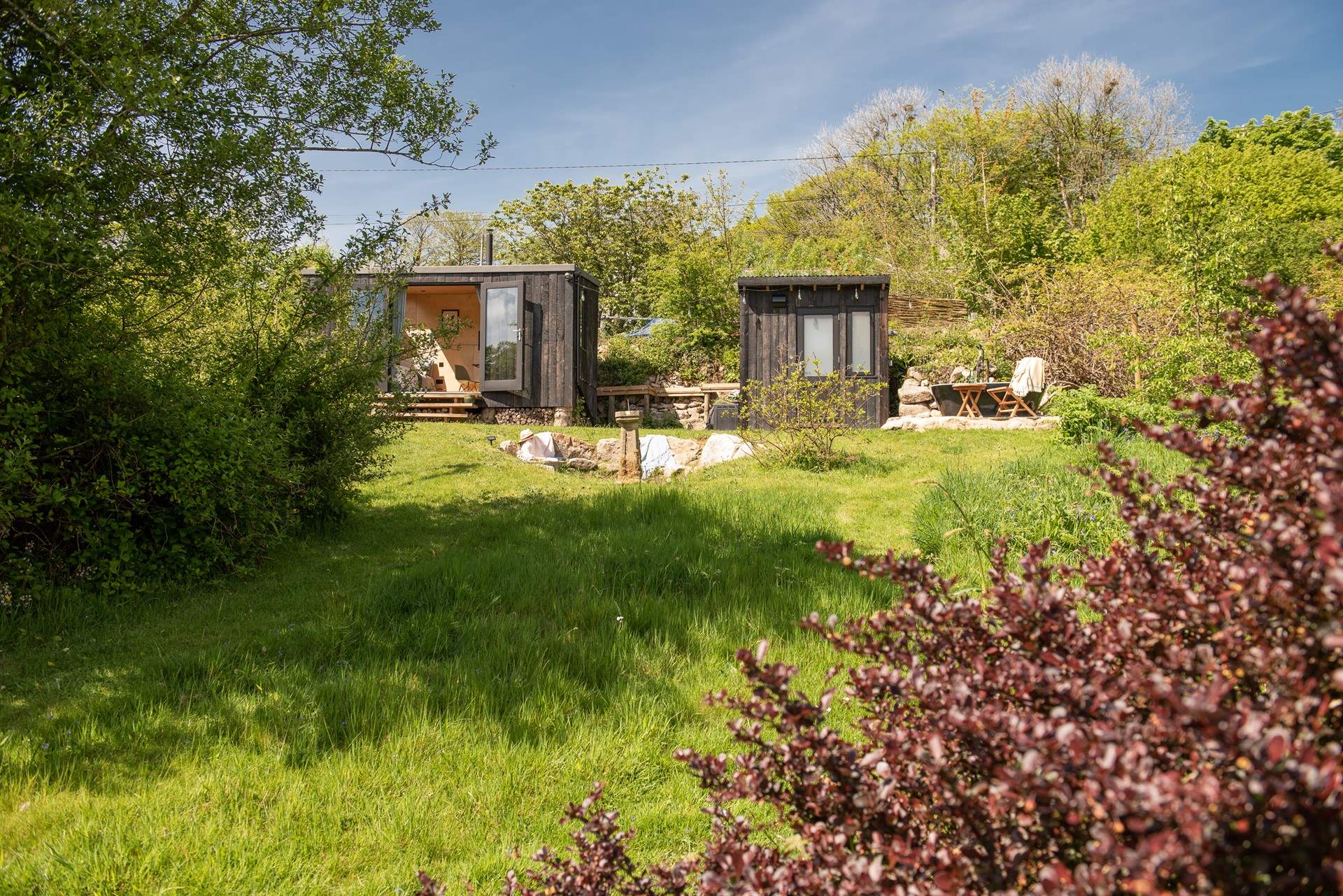 The outside space is simply beautiful.