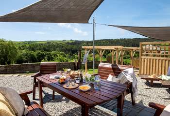 Take in the views while enjoying a spot of al fresco dining.
