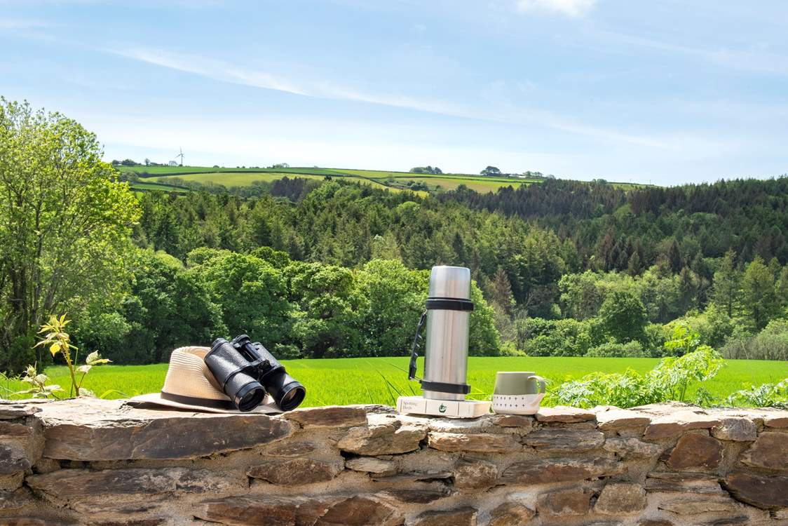 The perfect spot to take in the view no matter the season!