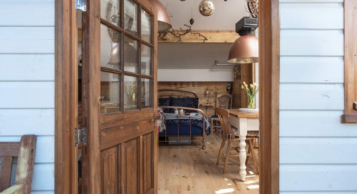 Beautifully rustic interiors await.