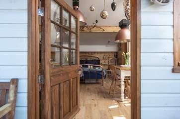 Beautifully rustic interiors await.