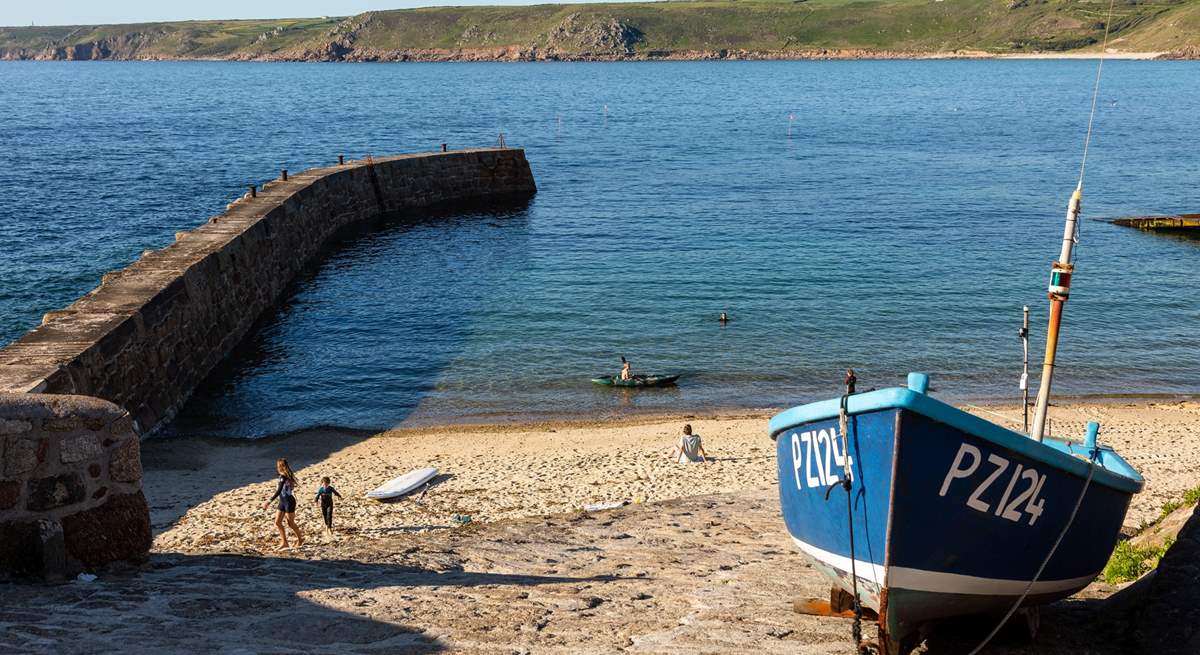 Sennen is a great place for a beach day.