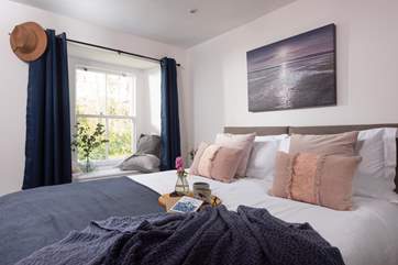 A 'zip and link' in bedroom two can be set up either as a twin or a king-size bed providing great flexibility