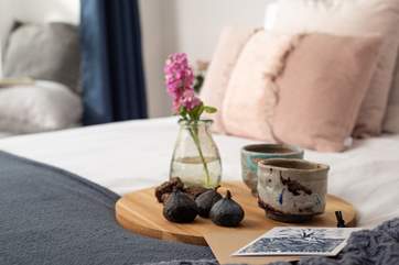 A morning cuppa in bed - bliss!