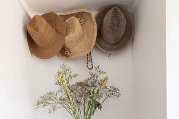 Don't forget your sun hat!