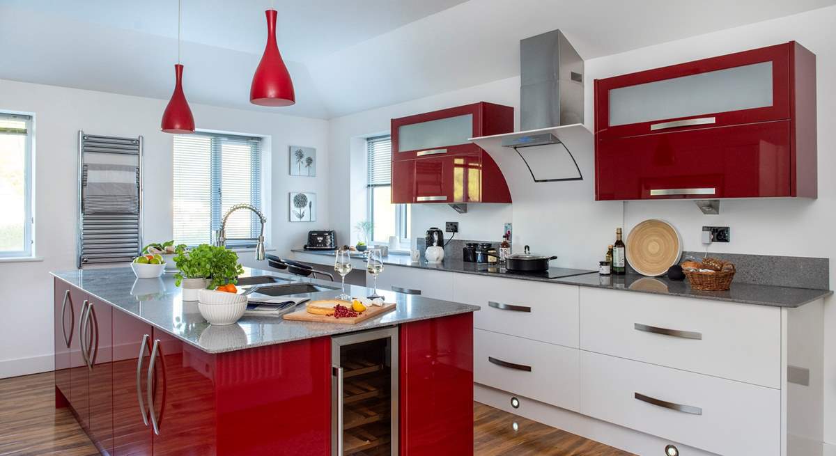 The kitchen/breakfast-room is a fabulous room.