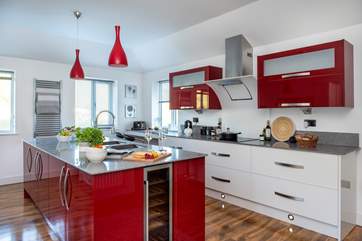 The kitchen/breakfast-room is a fabulous room.