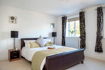 You have a choice of five spacious bedrooms.