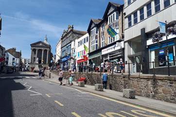 Penzance is only a six minute car journey away.