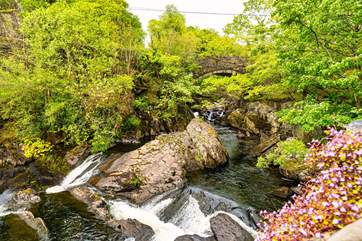 Wander along the tranquil Afon Llugwy.