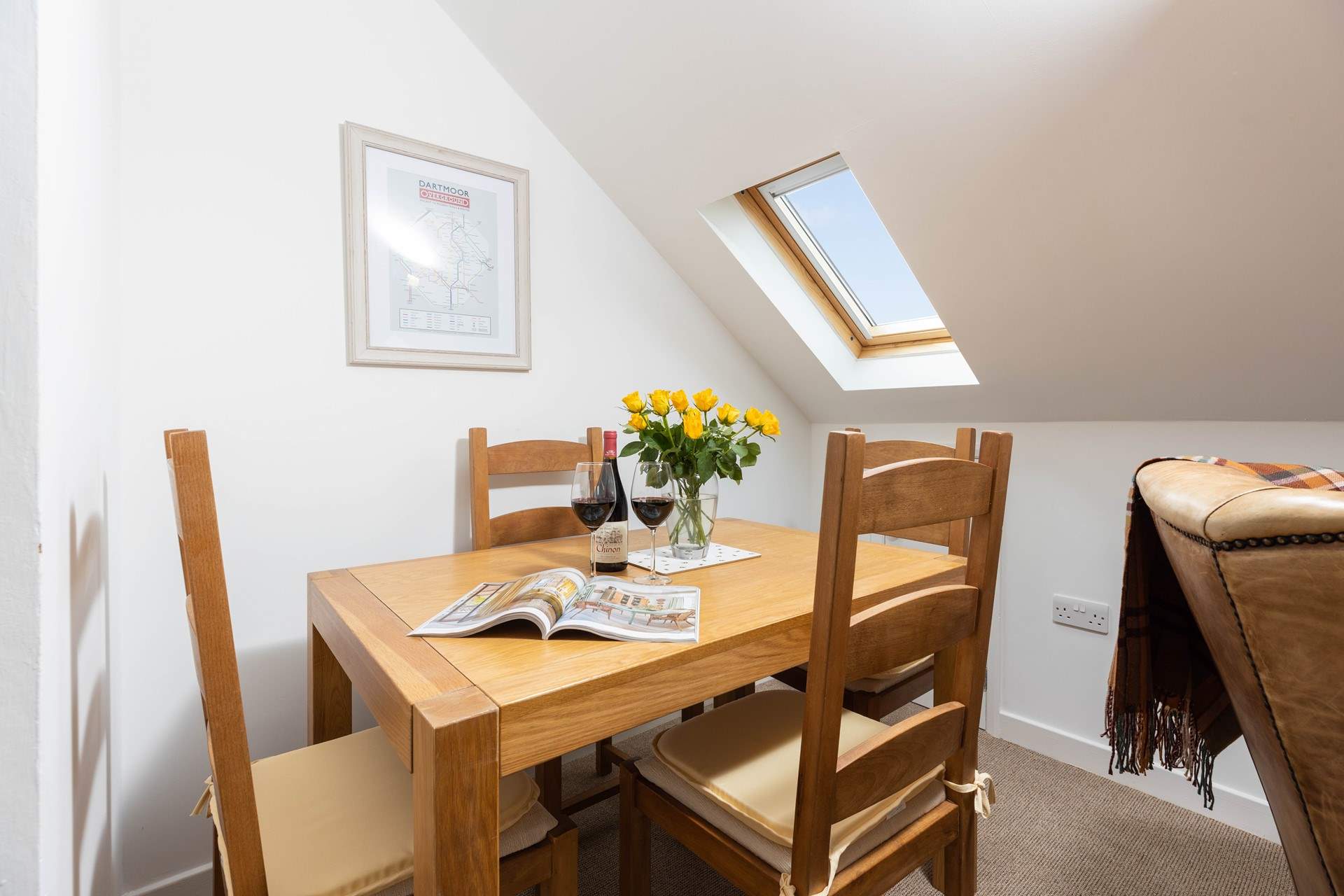 Gather around the dining-table.