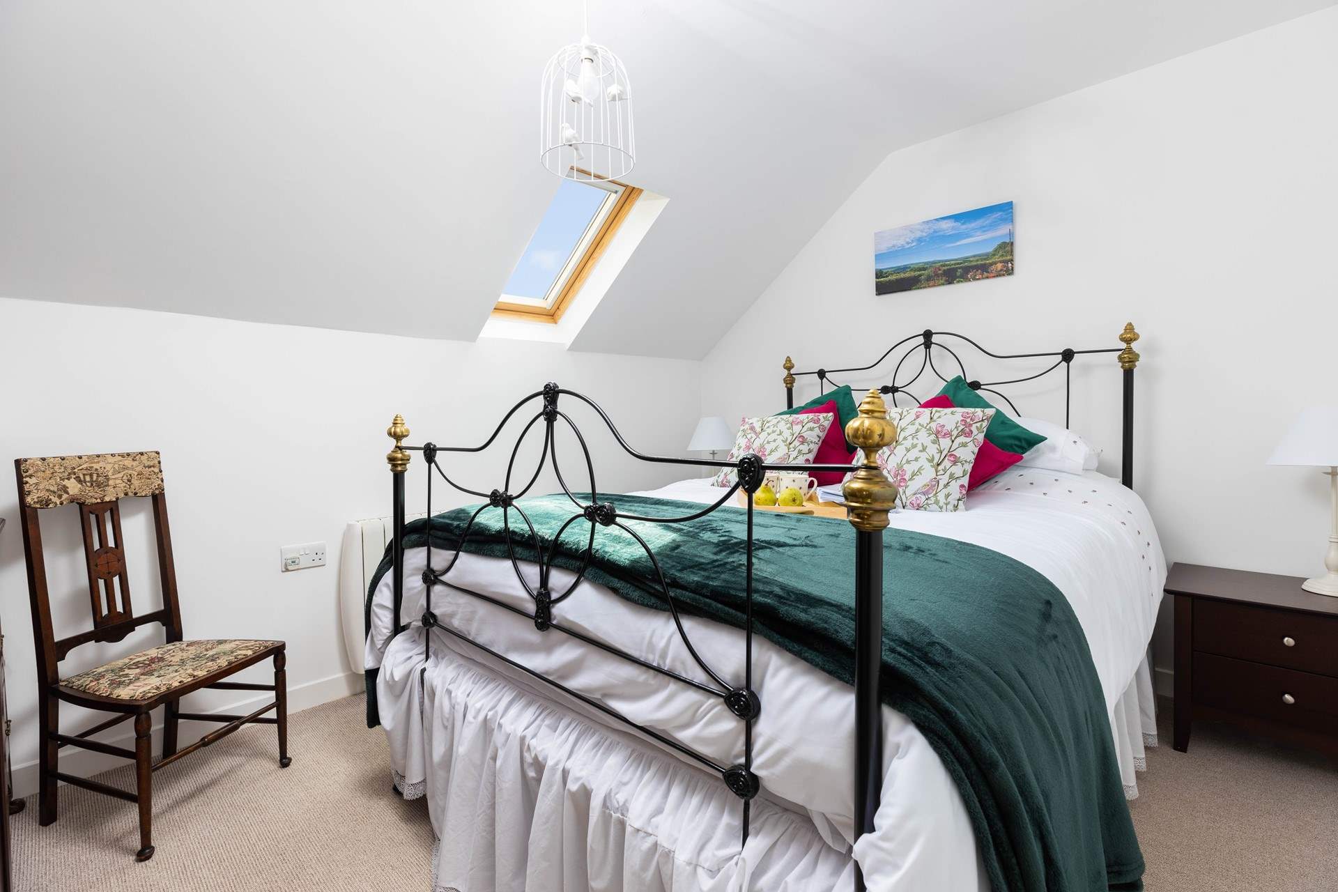 Bedroom 1 is a lovely double room.