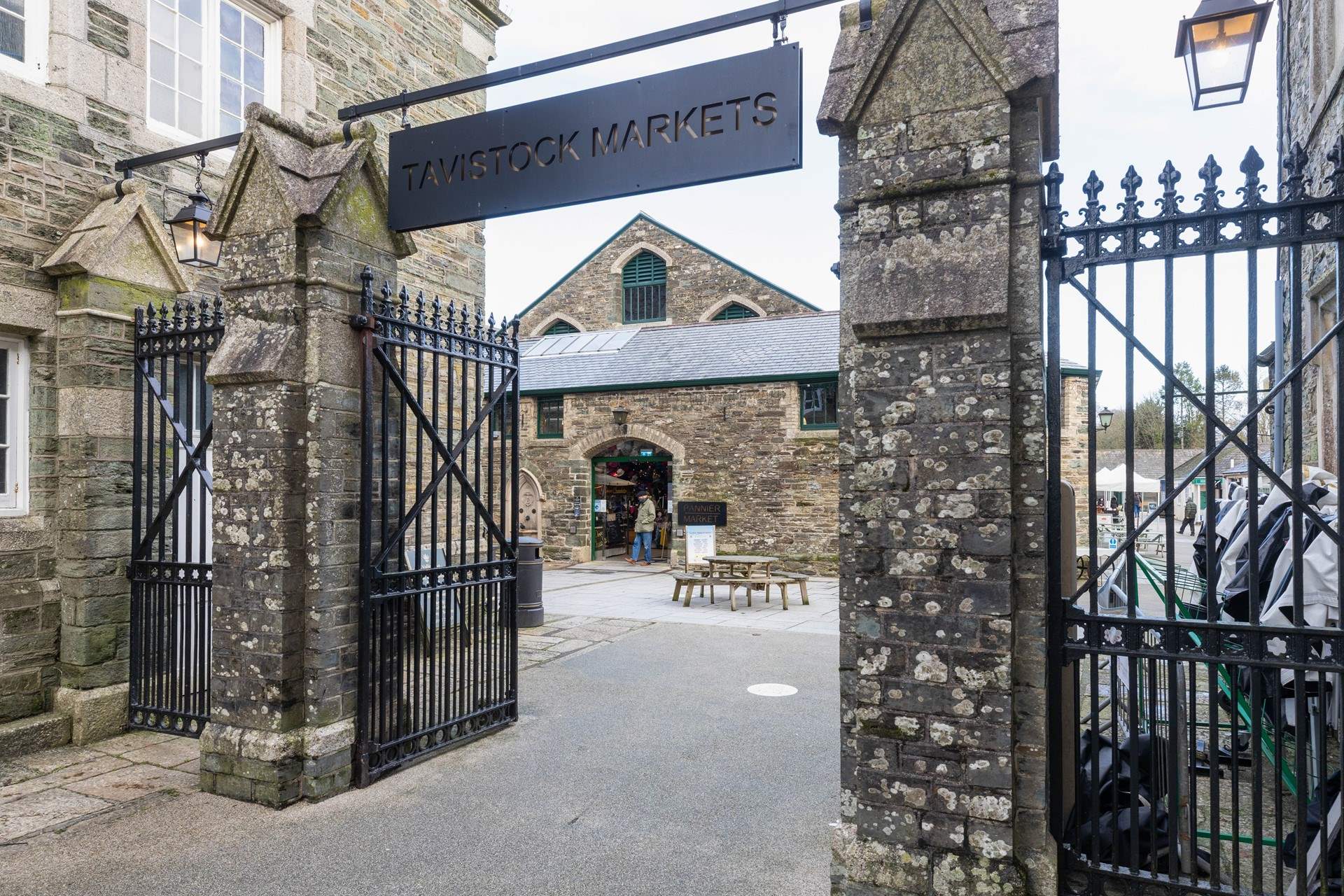 Enjoy a pleasant morning walking around the local market.