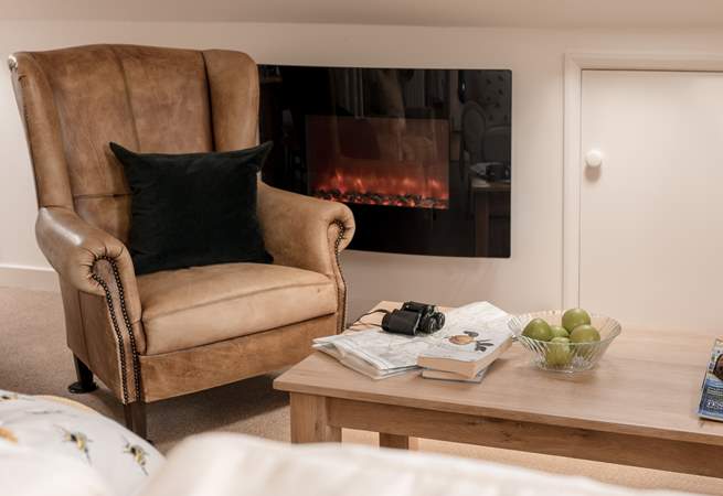 Tranquillity and planning from the comfort of the armchair. 