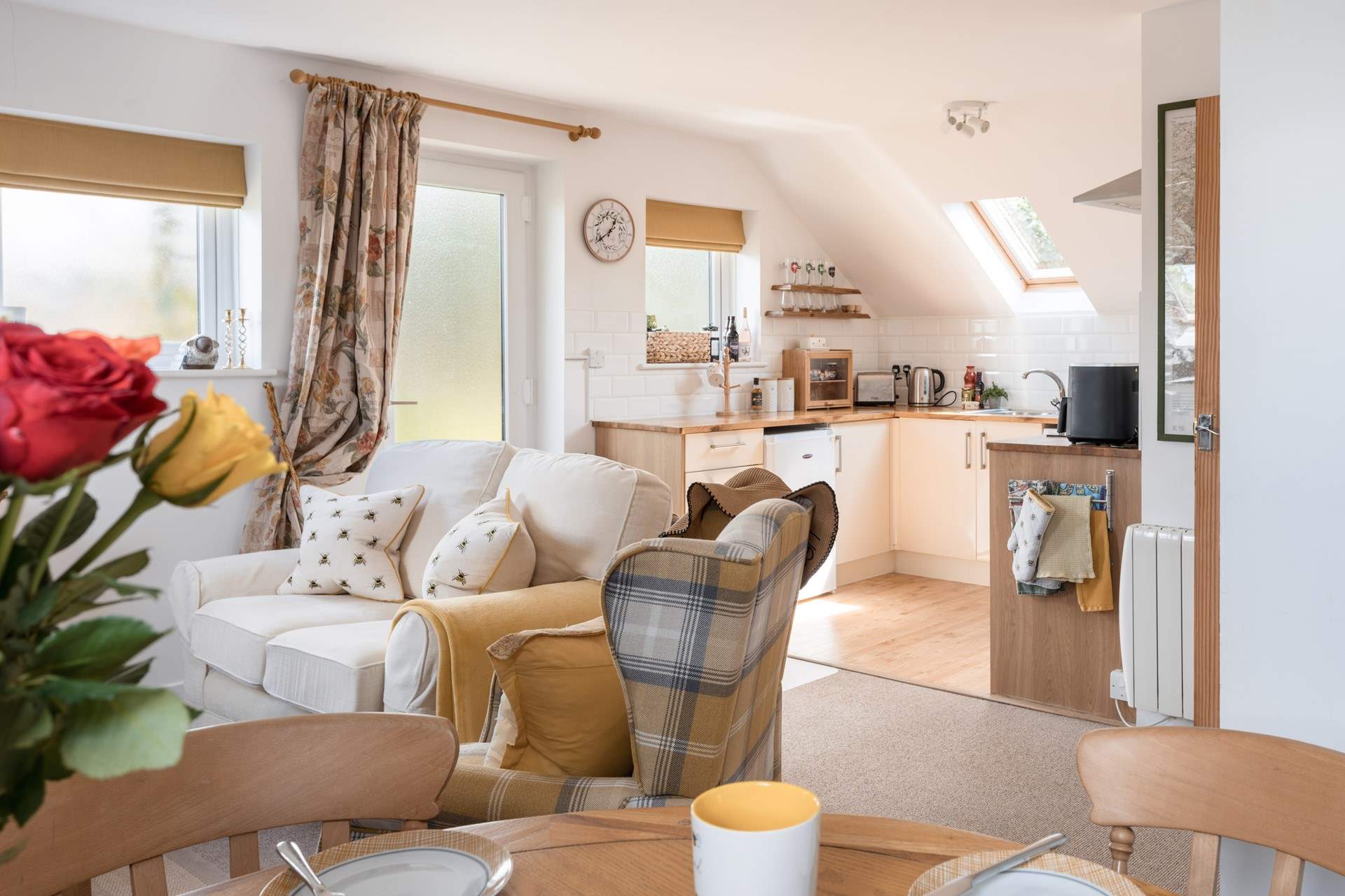 Welcome to your relaxing open plan living area, you will instantly feel at home.