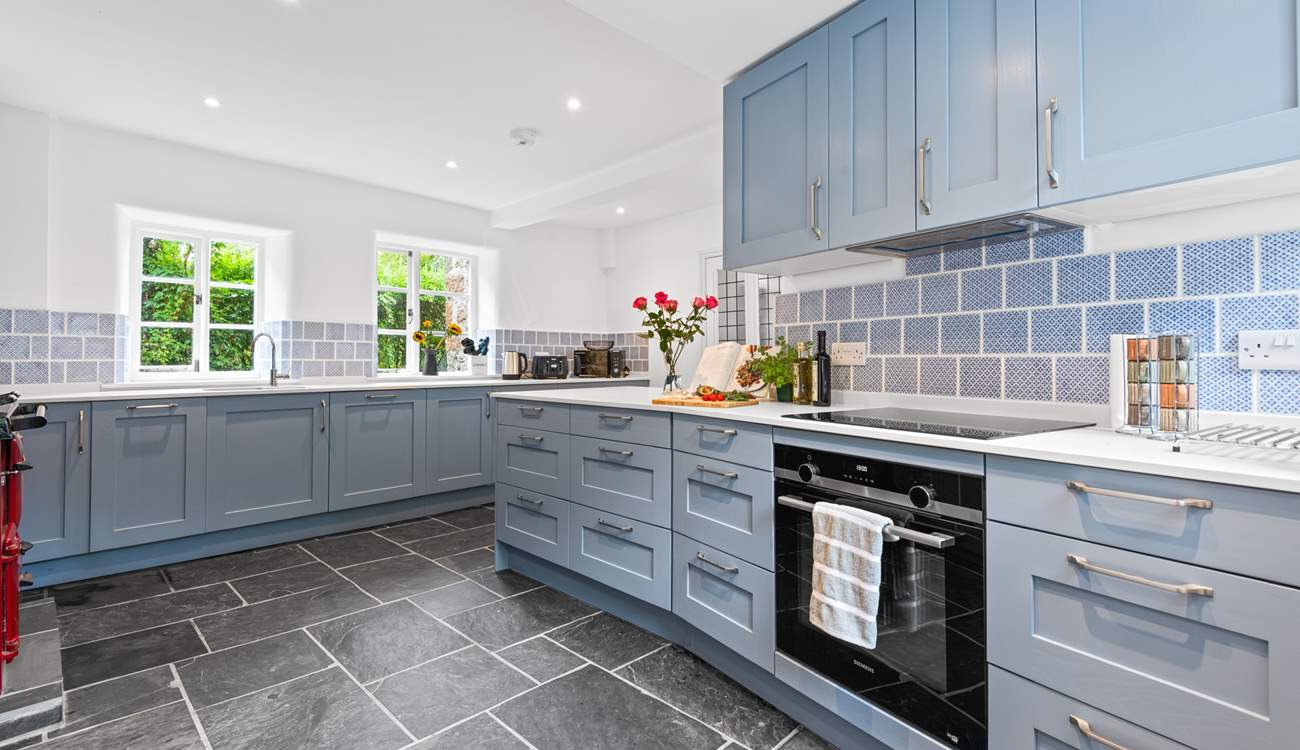 The gorgeous kitchen.