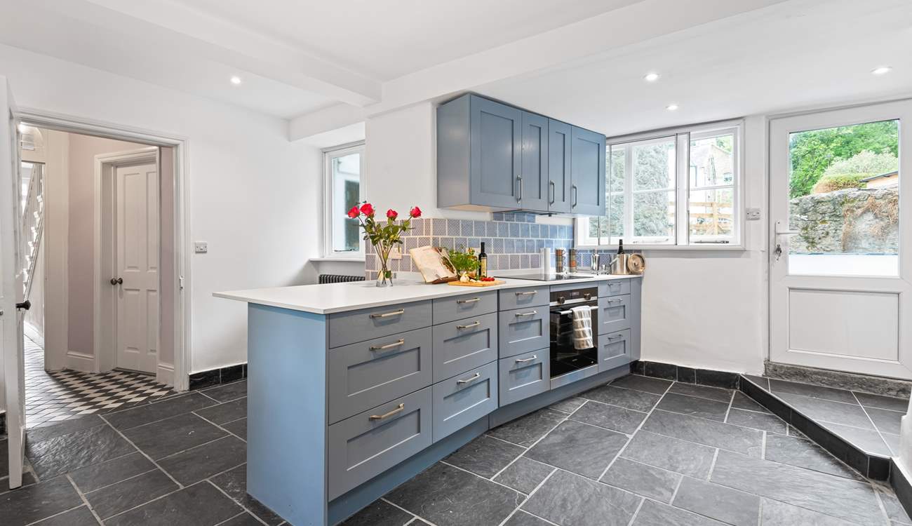 Prepare a delicious feast in the kitchen.