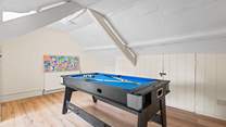 Enjoy a fun few hours in the games-room.