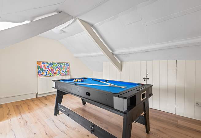 Enjoy a fun few hours in the games-room.