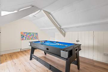 Enjoy a fun few hours in the games-room.