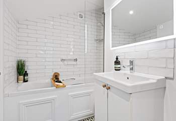 The family bathroom.