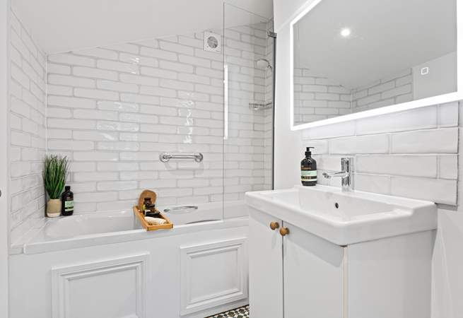 The family bathroom.