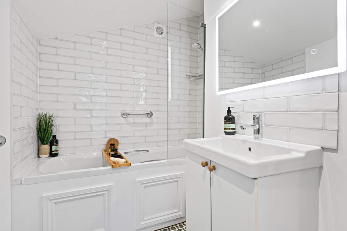 The family bathroom.
