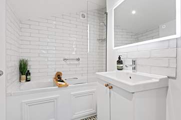 The family bathroom.