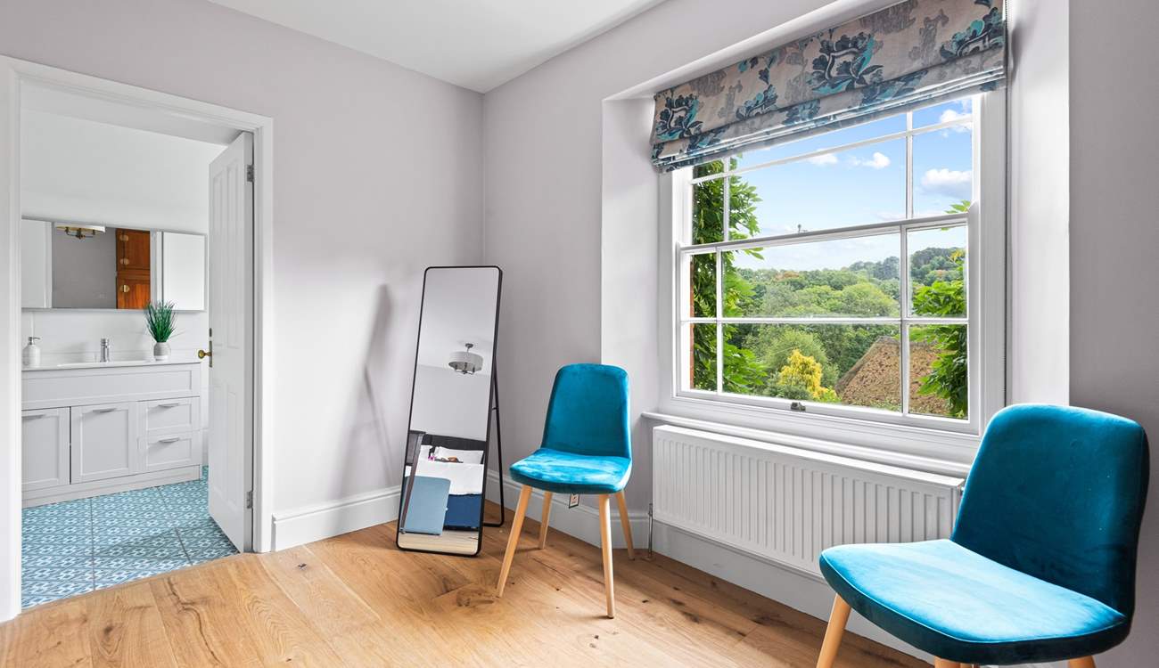 The wonderful views over the countryside.