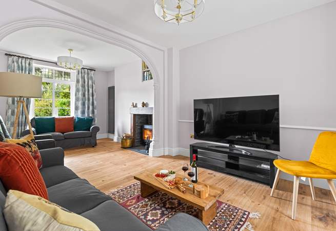 Cosy up after a day exploring Dartmoor.