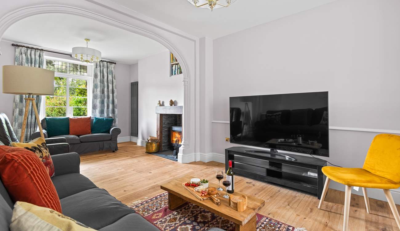 Cosy up after a day exploring Dartmoor.