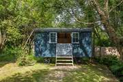 This delightful shepherd's hut is home to bedroom 4.