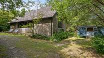 The cute shepherd's hut is home to bedroom four and a separate shower-room.