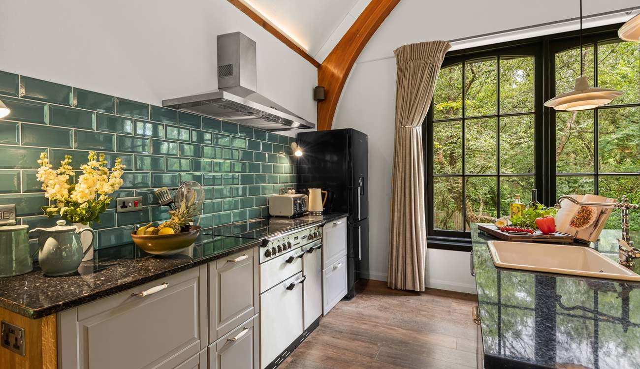 The super kitchen has all you need to create a culinary delight.