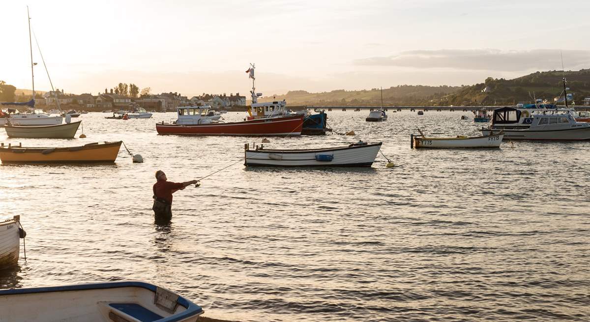 Teignmouth sits over the river from Shaldon.