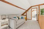 The first floor landing is a lovely place to relax with a good book.