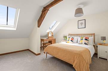 Bedroom 2 is a lovely and light double room.