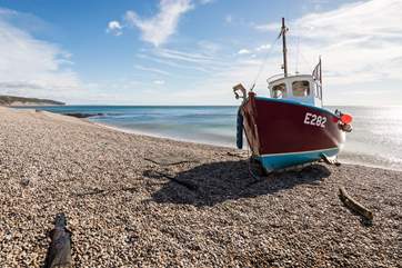 Beer is a pretty fishing village.